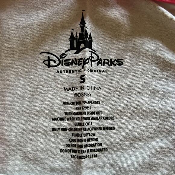 Disney Parks S Gray Mickey Print Tank Top NWT Strappy Summer Knit - Picture 8 of 8